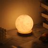 1 шт. Сферическая настольная лампа светодиодная прикроватная лампа теплая ночник для спальни простая атмосфера лампа