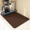 Kitchen Countertop Drying Mat Super Absorbent Anti-slip Foldable Large Rectangle Dish Bowl Plate Dinnerware Placemat Coffer Maker Pad