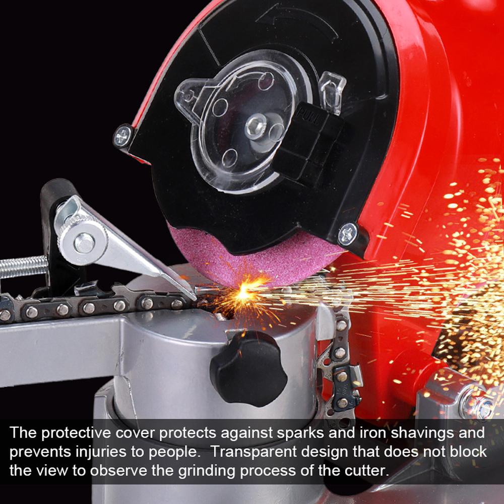 Tabletop Electric Chain Grinder Professional Sawchain Polisher Electric Chain File Grinding Tools