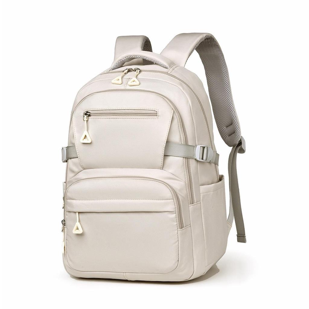 Korean Style Large Capacity Student Backpack - Simple Design for Junior High and College Students