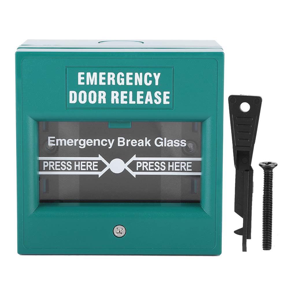 Emergency Door Release Glass Break Alarm Button Fire Alarm Swtich Break Glass Exit Release Switch