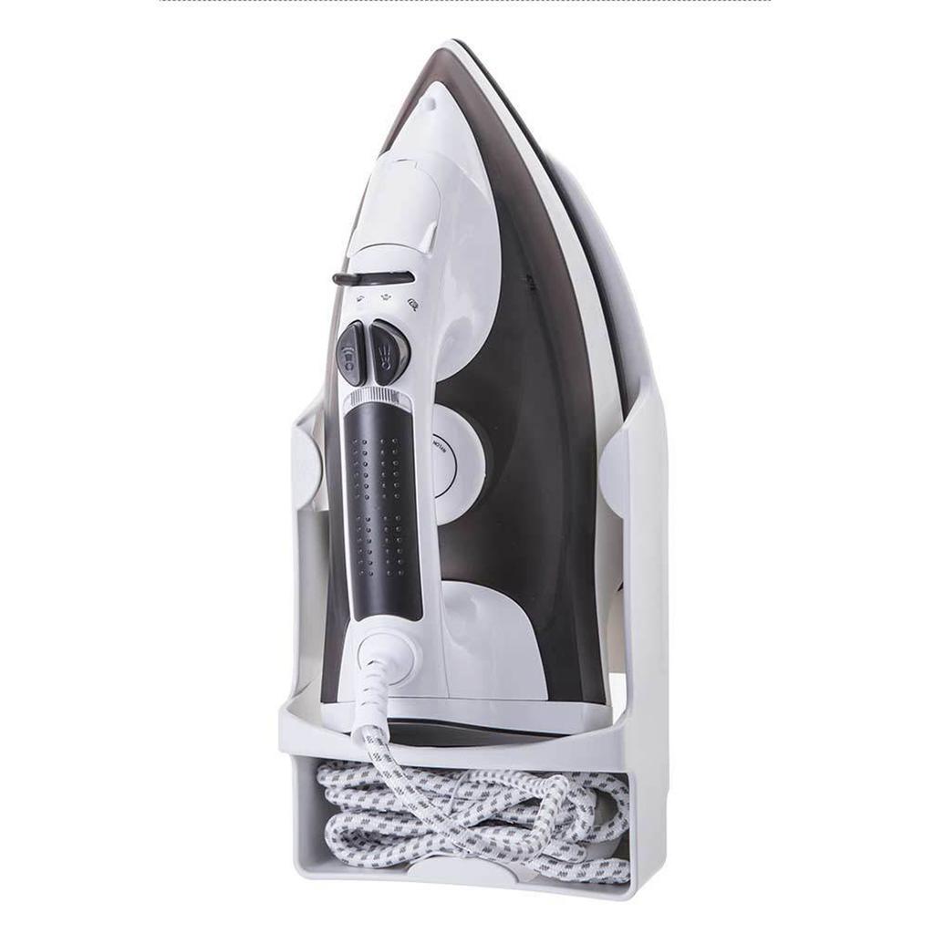 Держатель для утюга настенный термостойкий расширенный электрический утюг органайзер с крючками для шкафа отеля