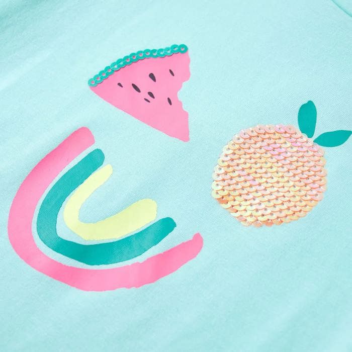 T-shirt pour enfants menthe clair 92/104/116/128/140