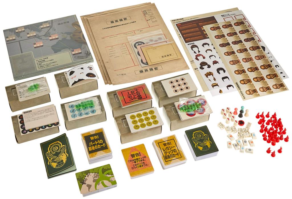 Hobby Japan Legacy Сезон 0 Японская версия 14 лет и Настольная игра Пандемия (2-4 игрока, 30-60 минут, старше)