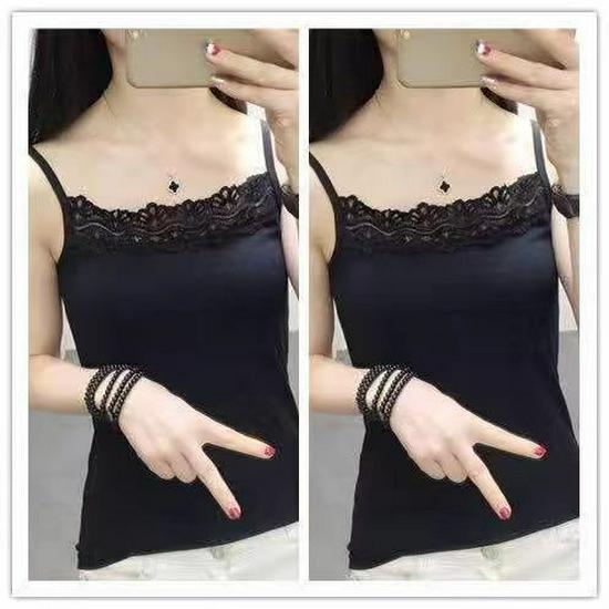 Women's Solid Color Slim Fit Camisole - Anti-Exposure Base Layer (1-2 Pieces) for Inner or Outer Wear