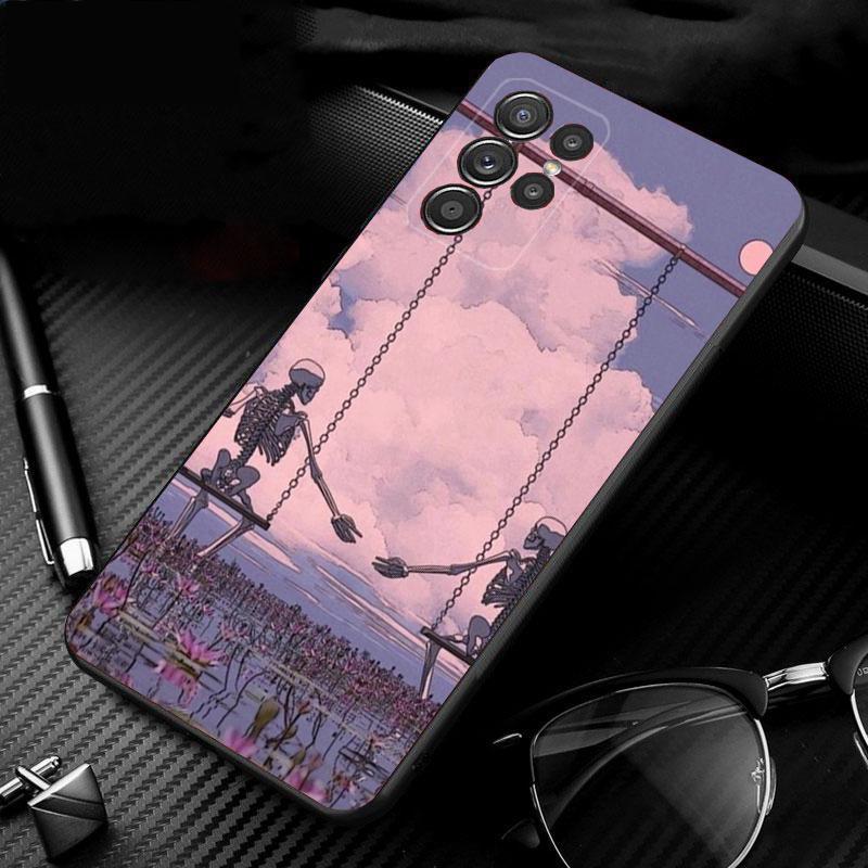 Skeleton Phone Case For Samsung S24 S23 S22 S21 S20 Ultra S20 S22 S21 S10E S20 FE S24 Plus