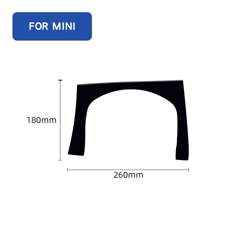 For Mini Cooper R50 R53 2002-2006 Car Dashboard Console Side Air Outlet Cover Trim Soft Carbon Fiber Interior Sticker
