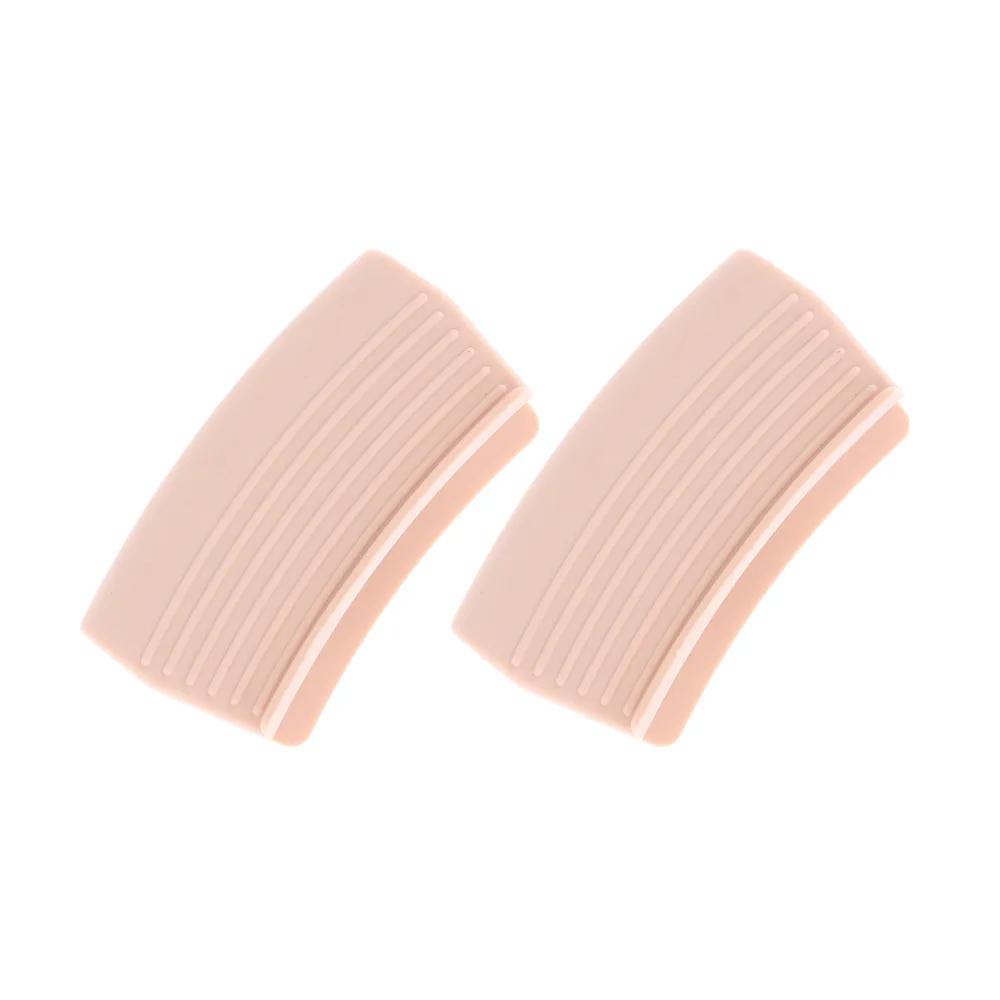 Two Packs Hot Sale Heat Resistant Silicone Handle Pot Ear Clip Pot Handle Non-Slip Potholders for Cast Iron Pans Kitchen Gadgets