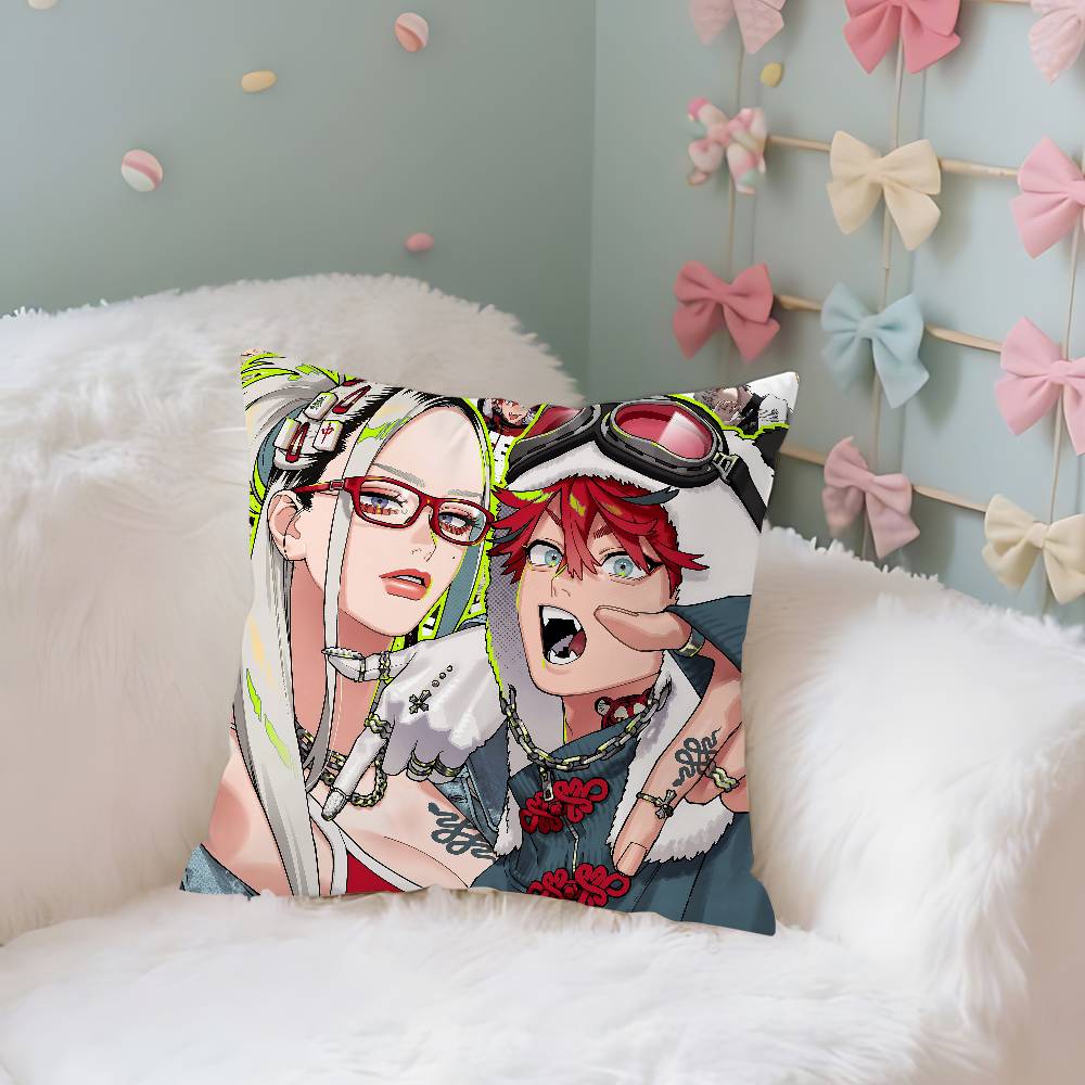 Гокуракугай Аниме Наволочка Наволочка Декоративная Подушка Скандинавский Винтажный Стиль Чехлы для Подушек Дом Гостиная Диван Кушетка Сиденье