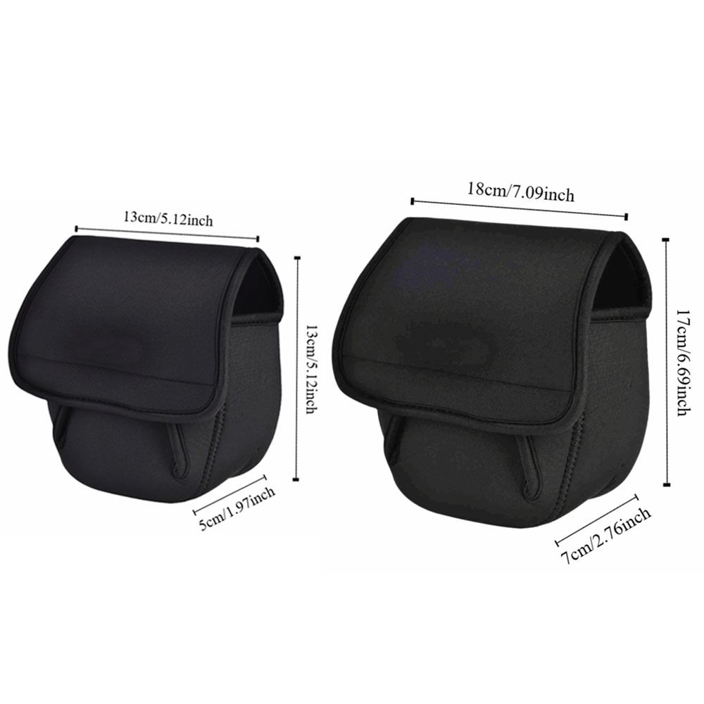 Waterproof Spinning Reel Cover Soft Fishing Protective Case Fishing Reel Cover Outdoor Activities
