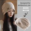 Coldproof Plush Beanies Hats Thickened Warm Cap Harajuku Letter Pullover Hats Winter