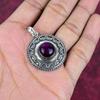 Ювелирные изделия с фиолетовым лабрадоритом, кулон из стерлингового серебра 925 пробы, ювелирные изделия ручной работы с драгоценными камнями, подарки для жены, абсолютно новый кулон