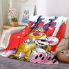 Christmas Critters Blanket Soft Throw Blanket For Home Bedroom Bed Sofa Travel Office Solid Christmas Blanket