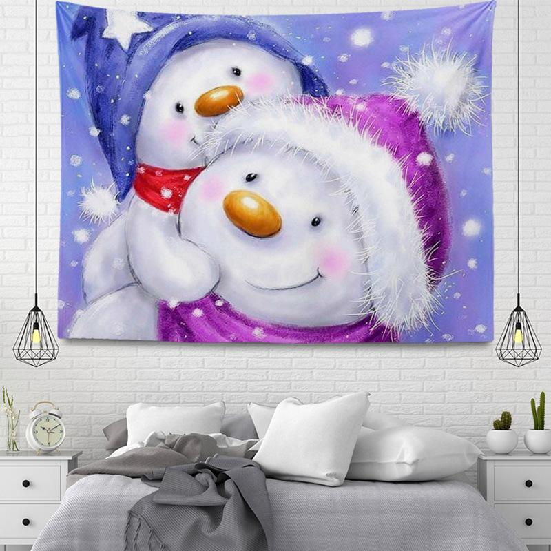 Рождественская серия Подвесной тканевый гобелен