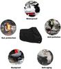Motorcycle Cover Waterproof Motorcycle Dust Cover Snow Uv-proof With Keyhole For All Motorcycles