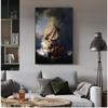 Rembrandt Ship Canvas Oil Painting HD Wall Art Prints Picture For Living Room Modern Home Decor Posters 1 Piece No Frame