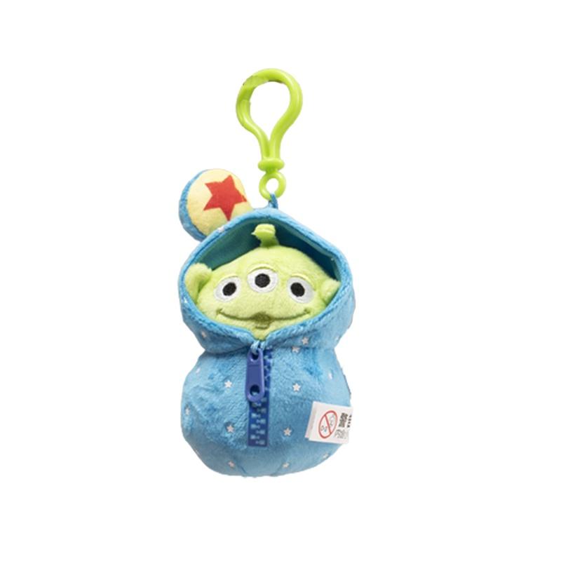 Disney Toy Story Alien Plush Doll Pendant Doughnut Hamburger Keychain Kid Gift