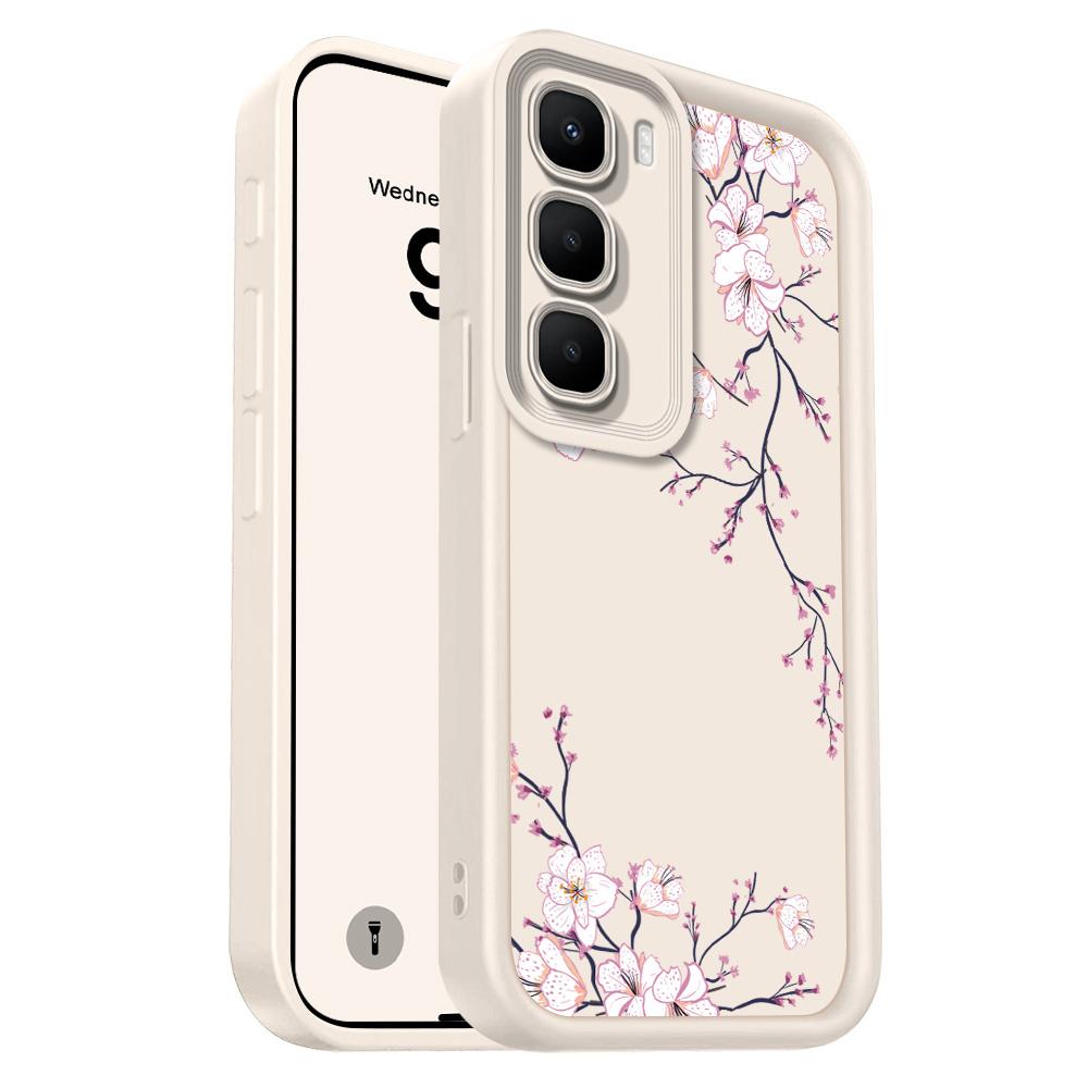 Чехол для телефона 'Цветы весны' для Infinix Hot 60 60I 50 40 40I 30 30I 20 Pro Plus Play 4G 5G Лестница Мягкий чехол