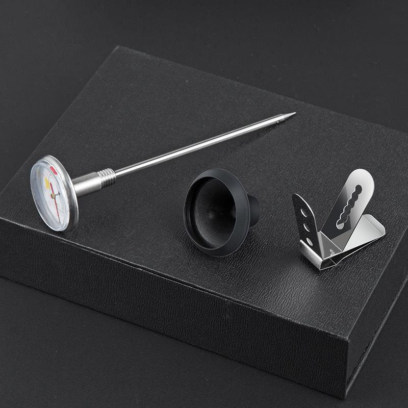 Термометр из нержавеющей стали, портативный водонепроницаемый, ручной, для измерения температуры кофе, чайников, молочников, кухонных принадлежностей