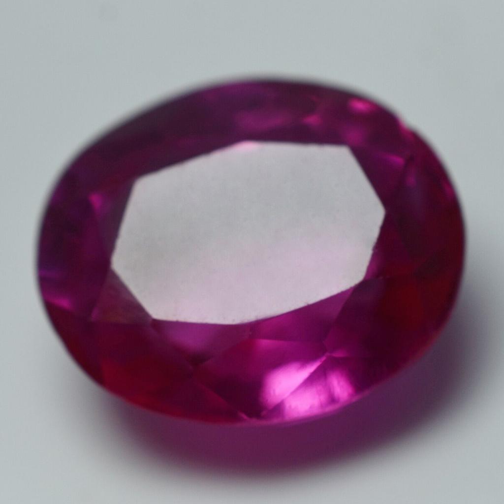 Natural Pink Sapphire Loose Gemstone Oval Cut 8.70 ct September Birthstone for Gem Collections