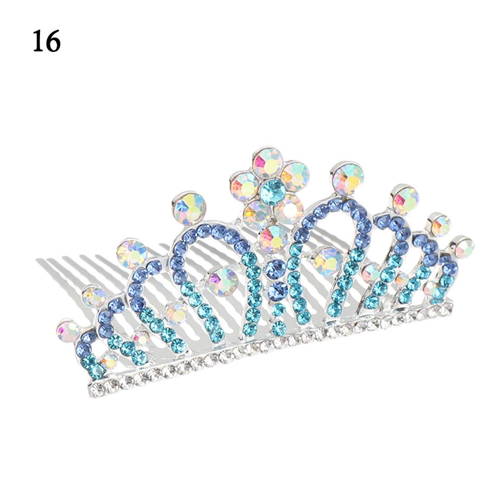 Birthday Present Crystal Party Children's Headwear Rabbit Crown Comb Hairpin