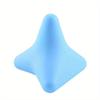 Силиконовый массажный конус треугольный расслабляющий аппарат мяч мышца psoas высвобождение грудной отдел позвоночника спина шея лопатка стопа йога-аппарат