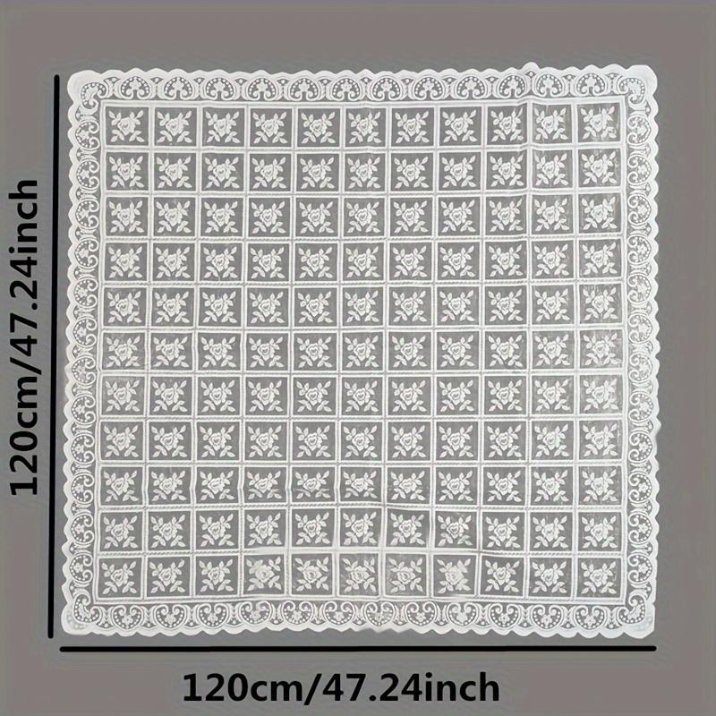 Бежевый кружевной диван-полотенце скатерть Stop Slip журнальный столик винтажный чехол для тумбочки полотенце Ambient скатерть многофункциональная