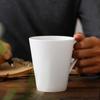 Белая костяная фарфоровая кружка, чашка для воды, керамическая чашка большой емкости, домашняя офисная кофейная чашка, молочная чашка, чайная чашка, кружка в скандинавском стиле, украшение