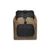 Рюкзак Sullivan 30 Classic Monogram на завязках с фиксатором, из кожи и ткани, мужской, цвет Хаки Угольный C9866-QBTUP