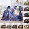 1pc Medieval Pastoral Magic Unicorn blanket, al season lightweigh Poster blanket home office outdoor nap multifunc Poster blanketional blanket