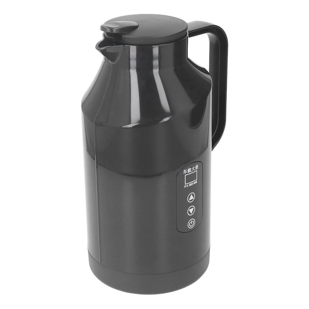 Автомобильный электрический чайник, водонагреватель 200 Вт, 1500 мл, 12 В, 24 В, дисплей из нержавеющей стали с