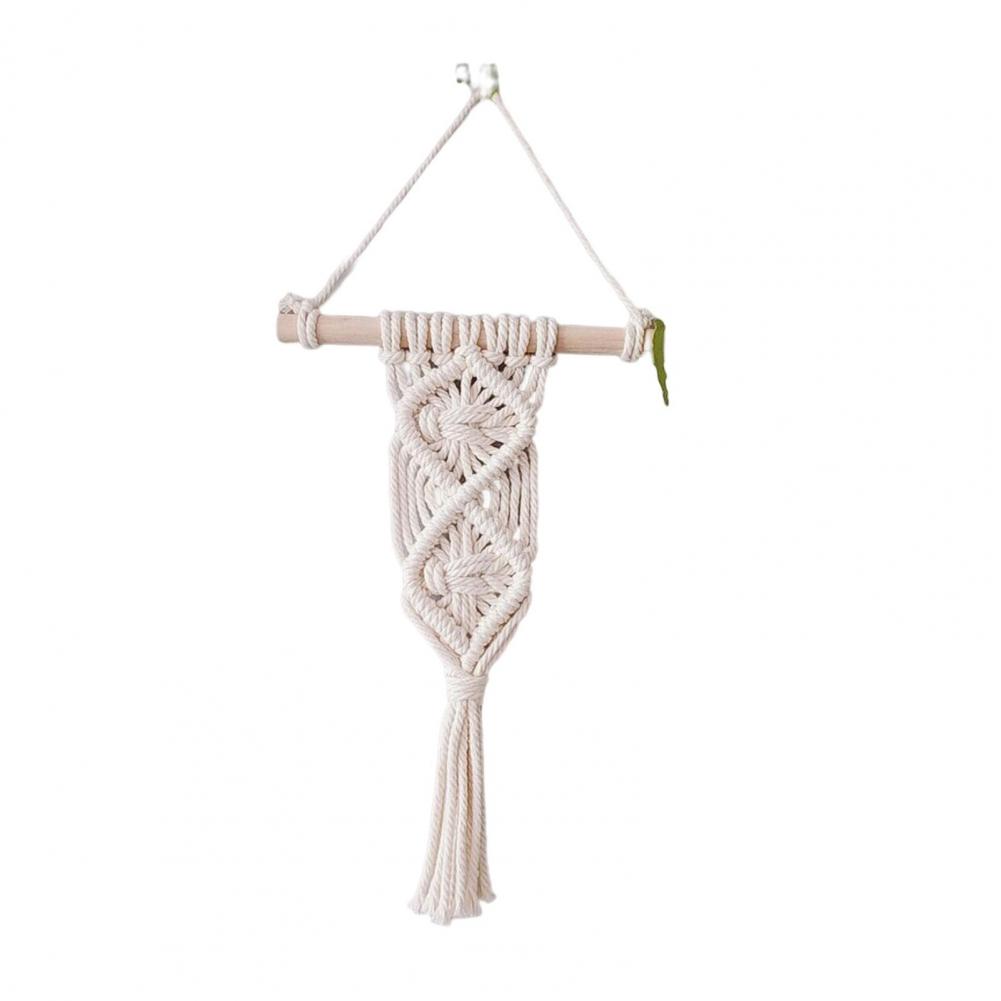 Макраме Настенное Панно Бохо Гобелен Тканый Богемный Настенный Декор Ручное Ткачество Ландшафтный Настенный Гобелен украшение дома