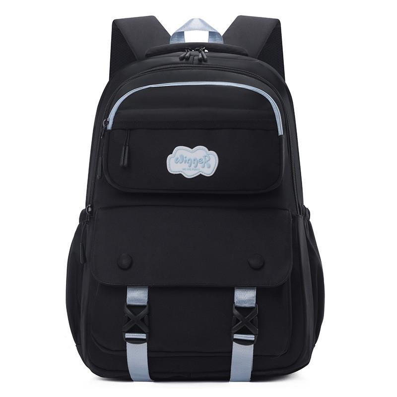Fashionable Unisex Lightweight School Backpack With Ergonomic Shoulder Straps In Multiple Colors