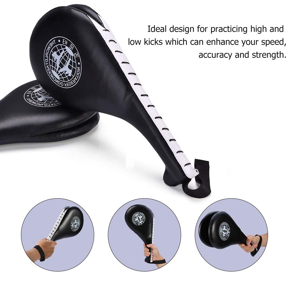 1 Pair of Target Hand Taekwondo Kick Punching Mitts for Martial and Training Pads, Mitts, Pads, Taekwondo, Arts, Karate, Boxing,