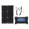 20W 18V Monocrystalline Solar Panel Kit Multifunctional Emergency High Efficiency Monocrystalline Solar Panel for