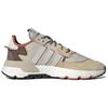 Adidas Originals Nite Jogger Круглый носок Шнуровка Нескользящие Прочные Легкие Низкие Повседневные Кроссовки Унисекс Бежевый IE1924