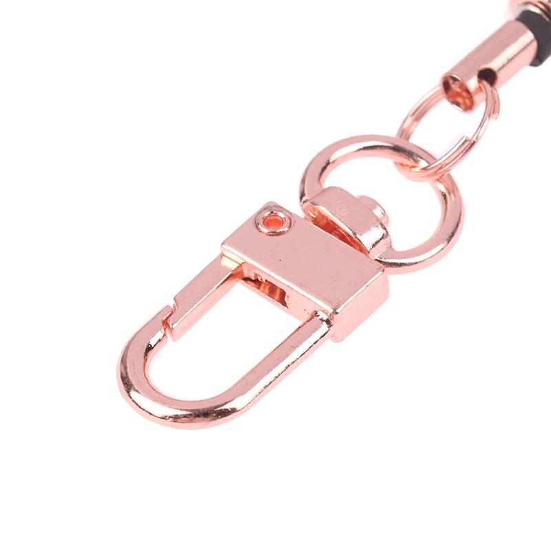 21 мм противоугонная металлическая легкая пряжка, веревка, выдвижной держатель для ключей, эластичный брелок, спортивный выдвижной брелок для ключей, детали для медсестры