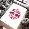 Ковер FC Red Bull Salzburg для гостиной, спальни, дома, декора дивана, детский нескользящий коврик для пола