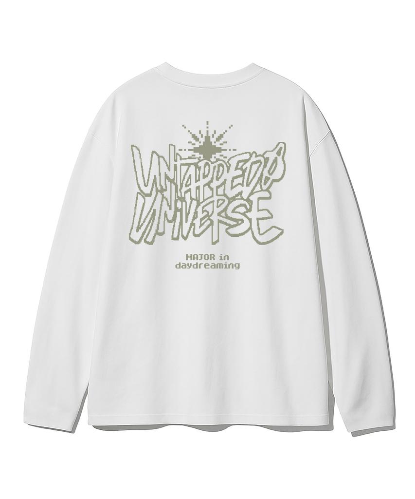 UNTAPPED STUDIO Pixel Artwork Oversized Long Sleeve T-Shirt 8 Colors (Type A)