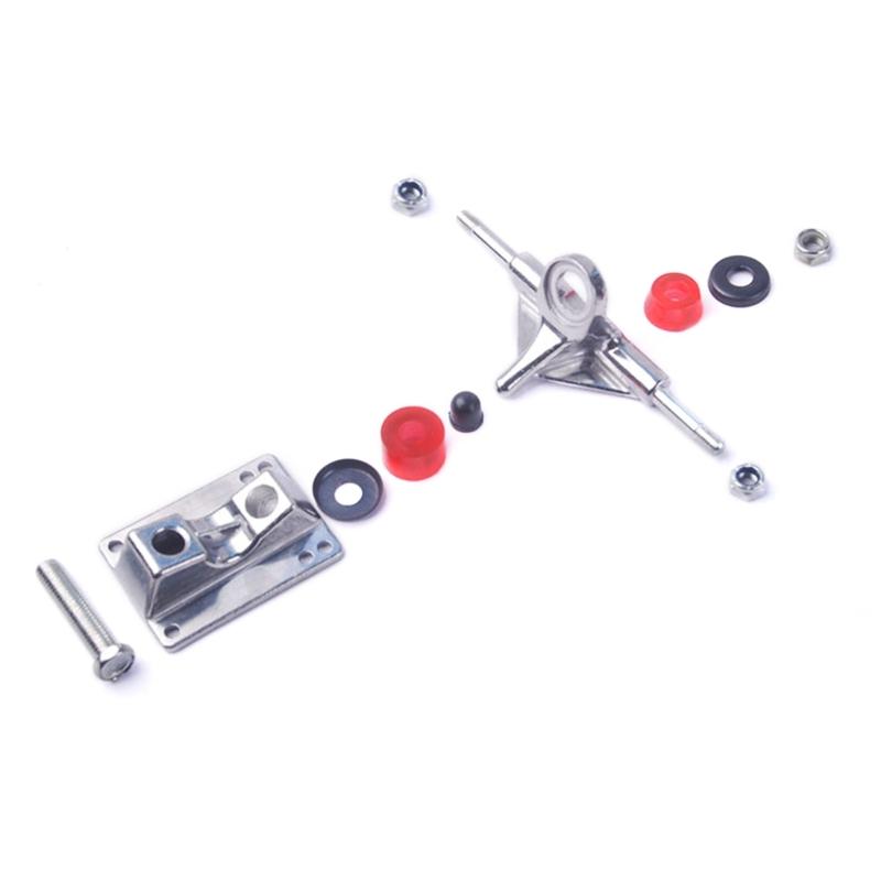 1 пара кронштейнов для колес скейтборда, траки, ударопрочные алюминиевые траки