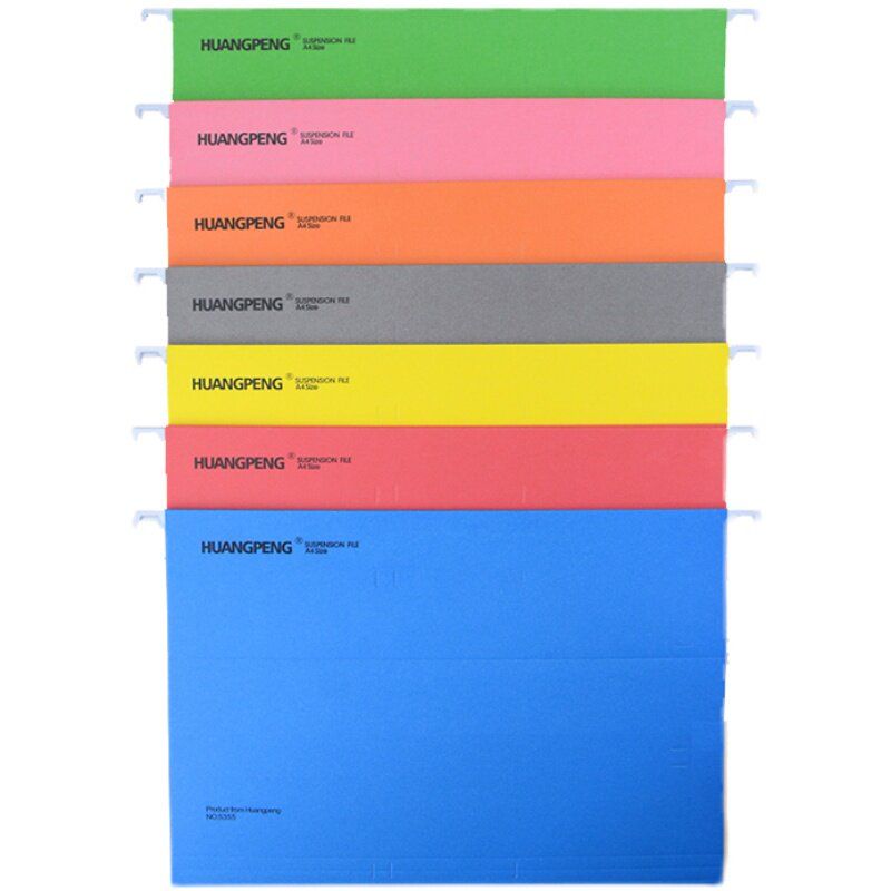 Thickened A4 Folder Hanging Hanging Folder Suspension Clamp Clip FC Hanging Laborers F4 Property File Binder Quick Labor Bag