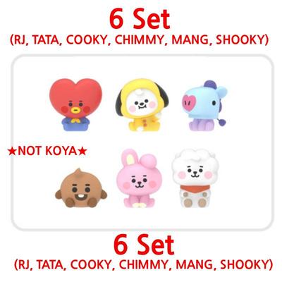 6НАБОР BTS BT21 Официальная фигурка Baby MONITOR Оригинальные товары 6НАБОР