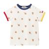 MIKI HOUSE HOT BISCUITS Short Sleeve T-Shirt, Boys and Girls, White, 80cm, 72-5201-492