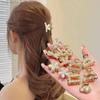 Alloy Pearl Hair Clip Pearl Crab Claw Clip Gifts Mini Hair Hairpins