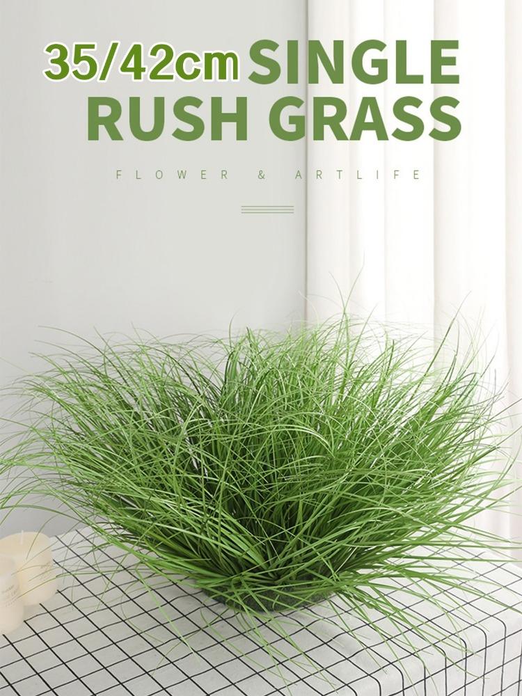 10 шт. имитация одного одуванчика, искусственная зелень, украшение для дома, искусственная трава, имитация растений в помещении, имитация стены, зеленый лук, уличный декор