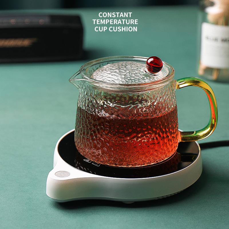 Подогреватель для чашек 200 Вт, подогреватель для кружек 100 ° C, подставка для горячего чая, 5-позиционный подогреватель для чашек, кофе, молока, чая, 110 В/220 В