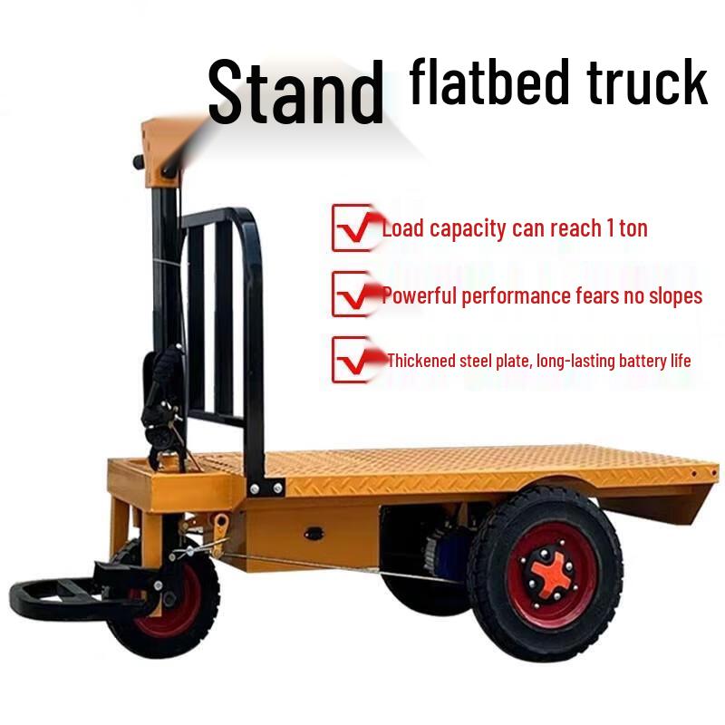 Electric Cargo Flatbed Cart CN plug (adapter included)