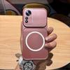 Магнитный чехол из ТПУ с металлическим покрытием для Xiaomi 12T Pro, 12 Pro, Mi 12 Lite, противоударный, матовый, мягкое покрытие