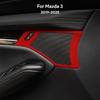 Верхняя отделка из замши LHD RHD Наклейка Для Mazda 3 Axela BP 2019 2020 2025 2025 2025 2025 2025 Автомобильная Дверь Рамка Кнопки Клаксона Аксессуары