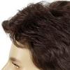 Men Short Curly Wig with Bangs Fluffy Natural Looking High Temperature Fiber Male Wavy Black Brown Synthetic Hair